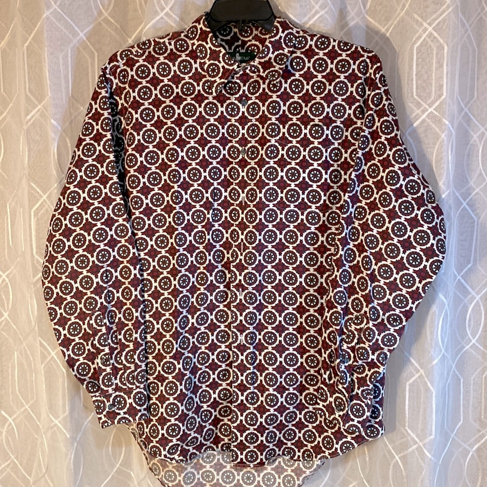 VINTAGE HUNT CLUB MENS X-LARGE TALL Buttondown SHIRT